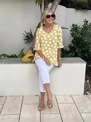 Marjanne - Elegancki top w stylu vintage