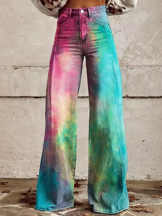 Jolanta | Spodnie boho w stylu vintage