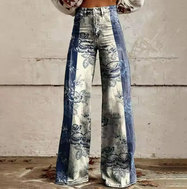 Jolanta | Spodnie boho w stylu vintage
