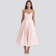Olene | Romantyczna sukienka maxi