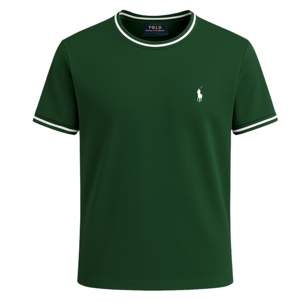 RL | T-shirt kontrastowy