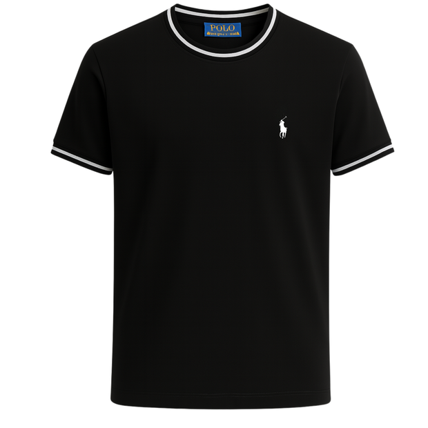 RL | T-shirt kontrastowy