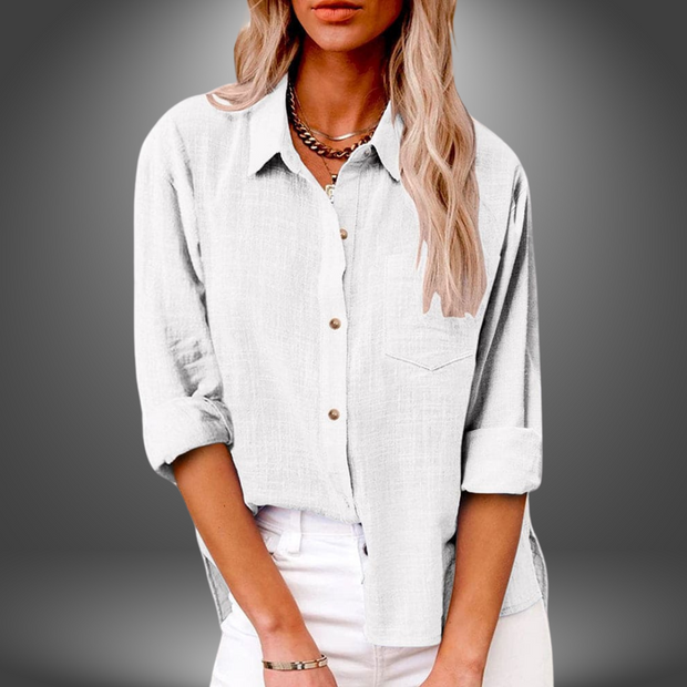 Mela | Bluzka lniana premium