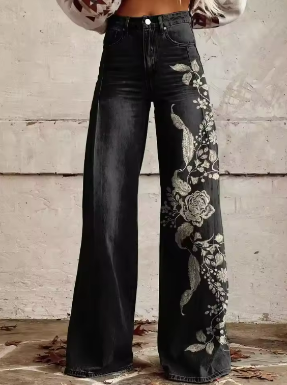 Jolanta | Spodnie boho w stylu vintage