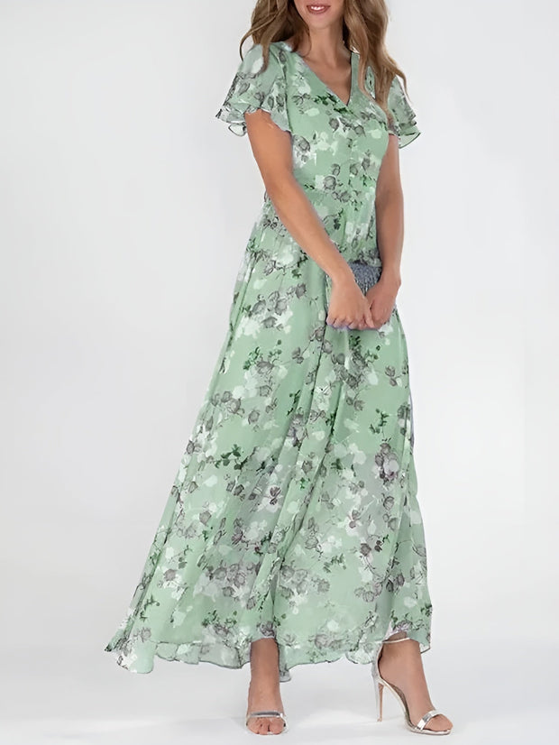 Halina™ | Elegancka sukienka maxi