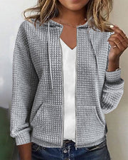 Lara™ Sweter casualowy z kieszeniami