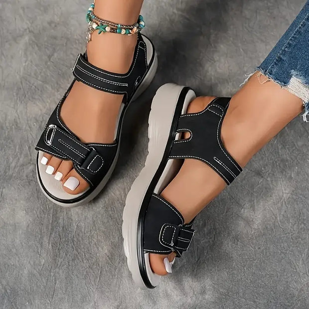 Whitney™ – Damens Bekväma Kilklackssandaler