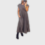 Celine | Faltenkleid