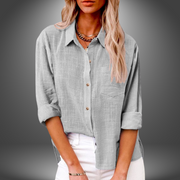 Mela | Bluzka lniana premium