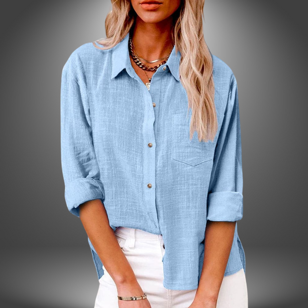 Mela | Bluzka lniana premium
