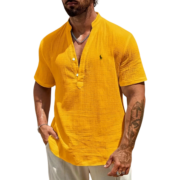 RL™ Chemise élégante à col essentiel pour l'été