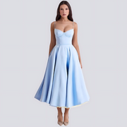 Olene | Romantyczna sukienka maxi