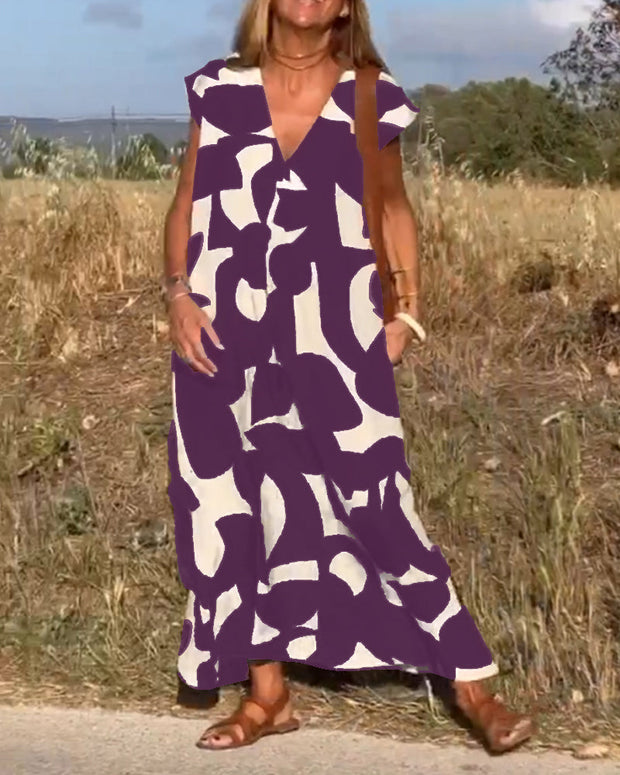 Ellen | Sukienka z nadrukiem