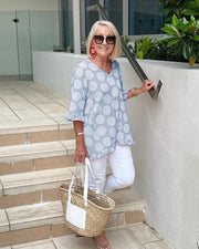 Marjanne - Elegancki top w stylu vintage