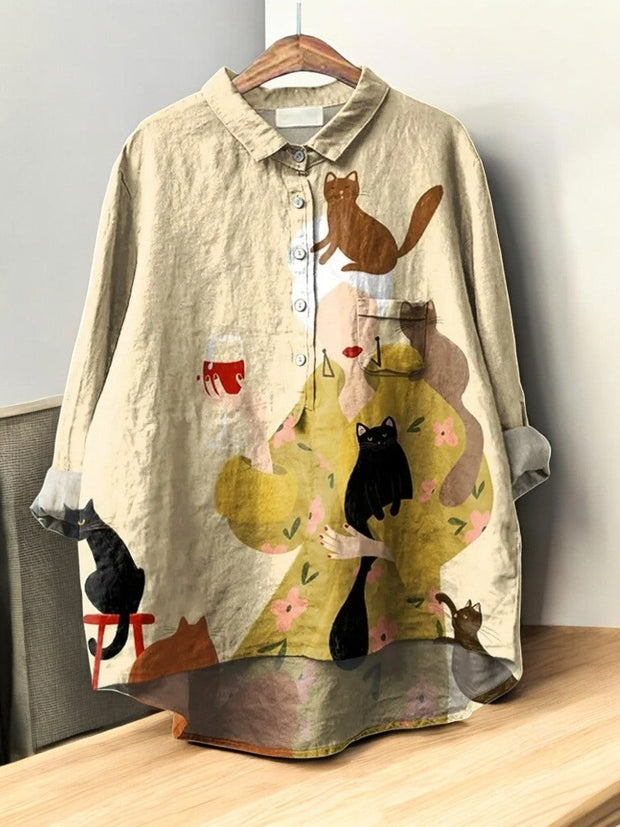 Magnolia | Modna bluzka w stylu vintage