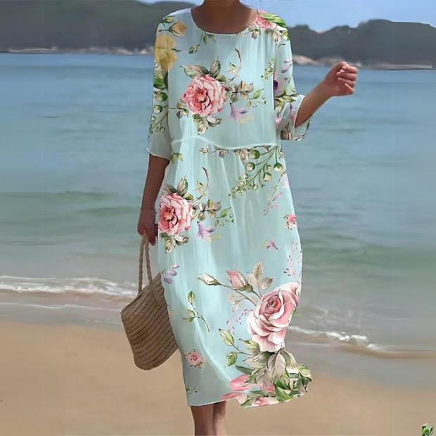 Liz™ | Elegancka sukienka zakrywająca brzuch