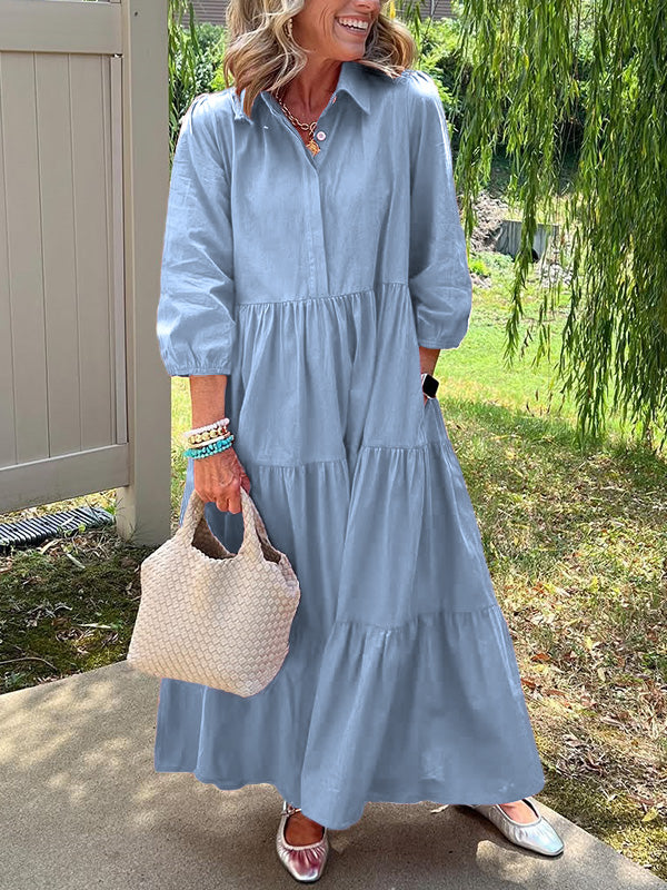 Inga™ | Ponadczasowa sukienka maxi
