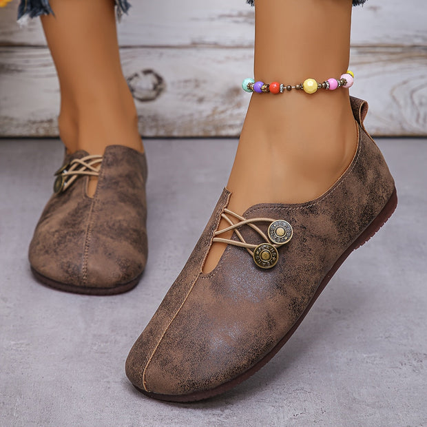ZOFIA | ZAMSZOWY LOAFERS