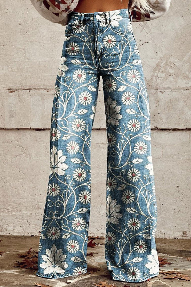 Jolanta | Spodnie boho w stylu vintage