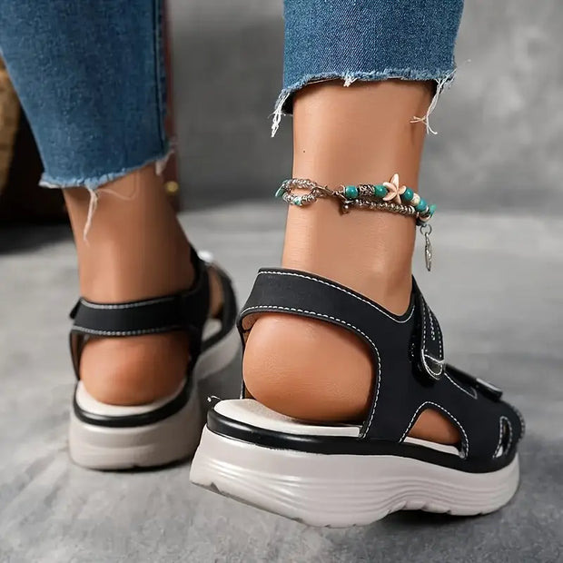 Whitney™ – Damens Bekväma Kilklackssandaler