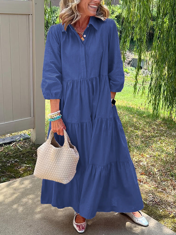Inga™ | Ponadczasowa sukienka maxi