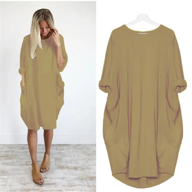 Olga ™ | Mukava Mekko Taskuilla