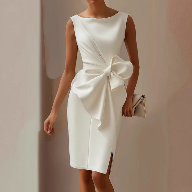 Cindy™ | Elegancka sukienka z muszką