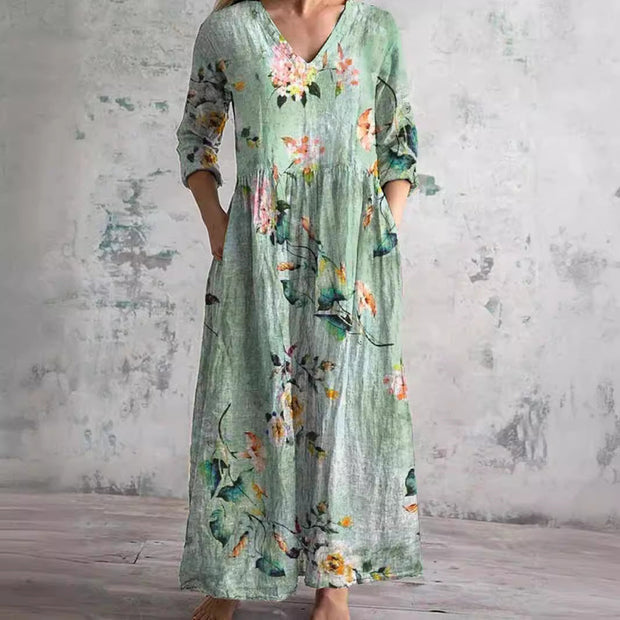 Anika™ | Elegancka Kwiatowa Sukienka