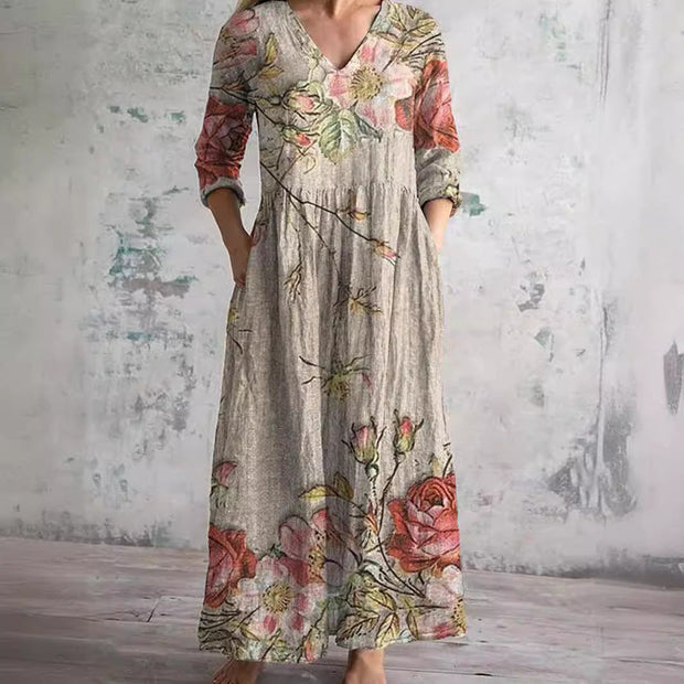 Anika™ | Elegancka Kwiatowa Sukienka