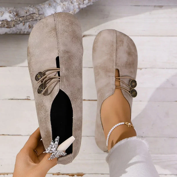 ZOFIA | ZAMSZOWY LOAFERS