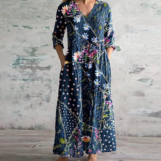 Anika™ | Elegancka Kwiatowa Sukienka