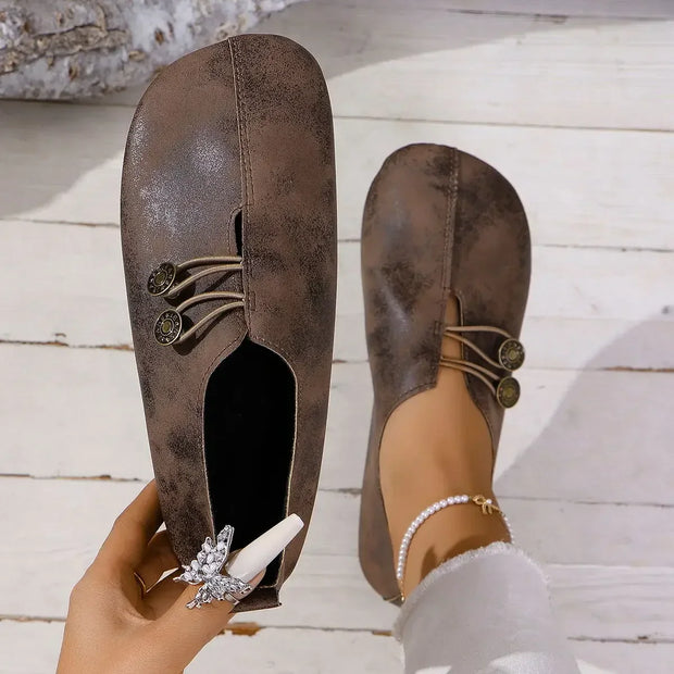 ZOFIA | ZAMSZOWY LOAFERS