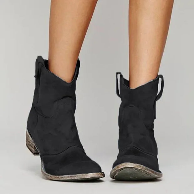 Beata | Kowbojskie buty do kostki
