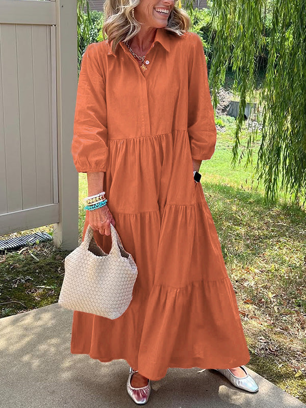 Inga™ | Ponadczasowa sukienka maxi