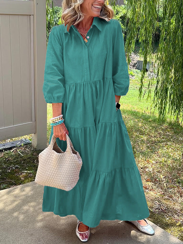 Inga™ | Ponadczasowa sukienka maxi