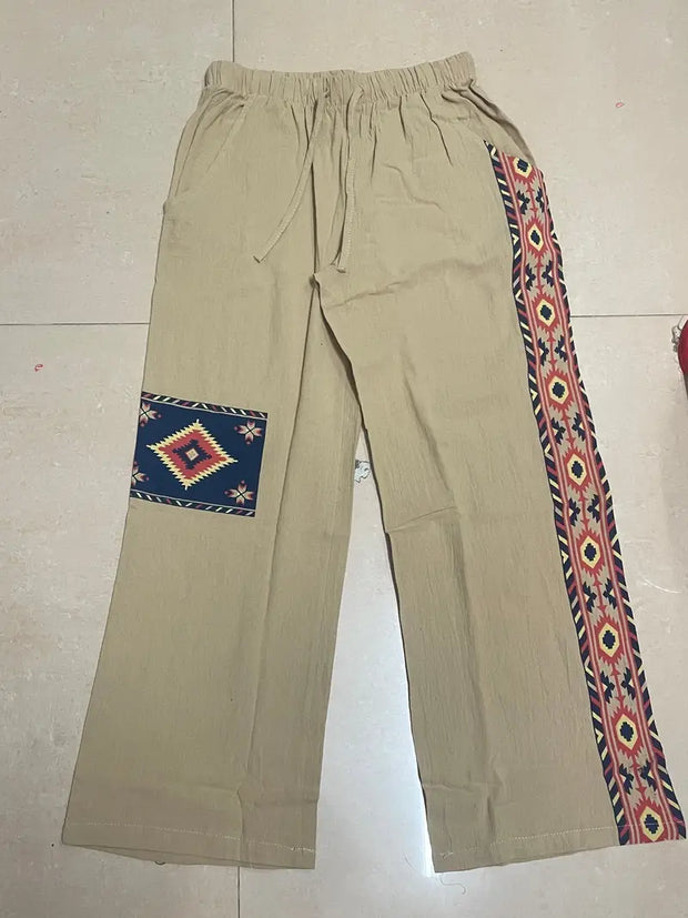 Lenoir™ | Pantalon ethnique à poches