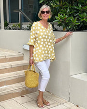 Marjanne - Elegancki top w stylu vintage