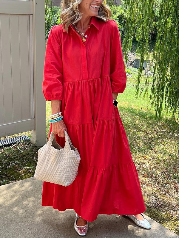 Inga™ | Ponadczasowa sukienka maxi