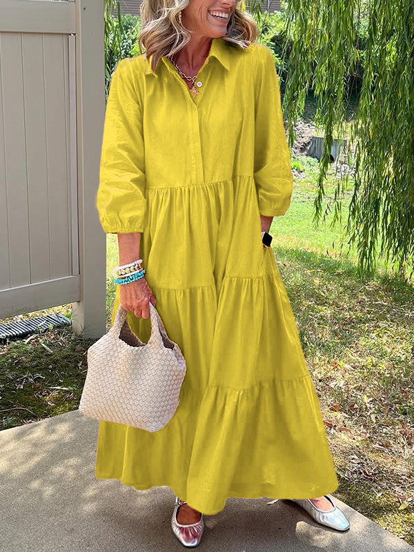 Inga™ | Ponadczasowa sukienka maxi