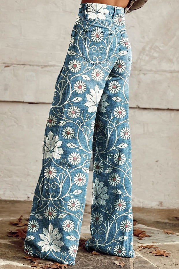 Jolanta | Spodnie boho w stylu vintage