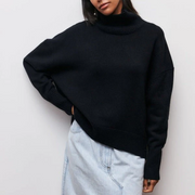 Eliza™ Sweter z golfem