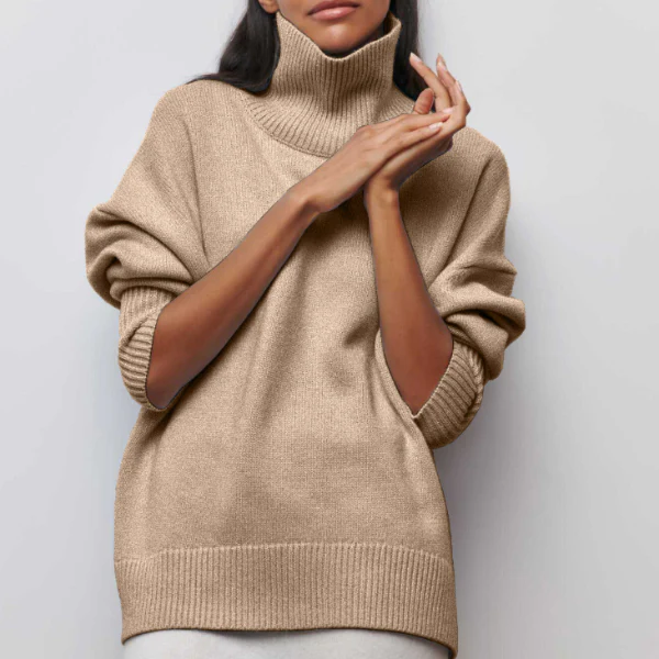 Eliza™ Sweter z golfem