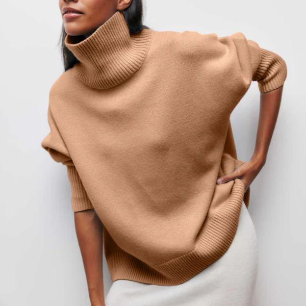 Eliza™ Sweter z golfem
