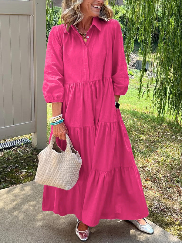 Inga™ | Ponadczasowa sukienka maxi