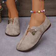 ZOFIA | ZAMSZOWY LOAFERS