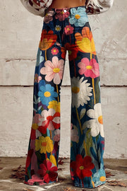Jolanta | Spodnie boho w stylu vintage