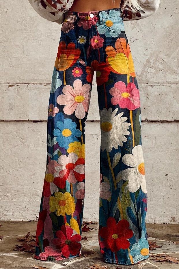 Jolanta | Spodnie boho w stylu vintage