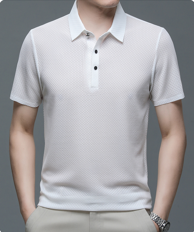Jakub | Elegancka bawełniana koszulka polo
