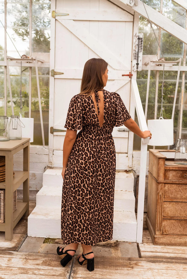 STELLA™ | DAS LEOPARDEN-MAXIKLEID