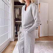 Calliope™ Zestaw mody casual dla kobiet 【Topy + spodnie】